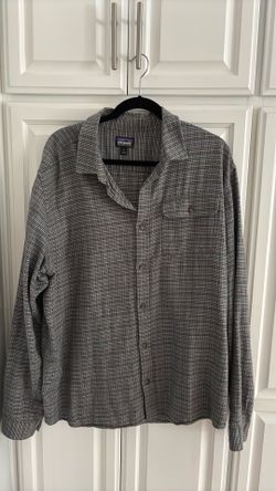 Patagonia Men's Long-Sleeve Lightweight Fjord Flannel Shirt sz xl