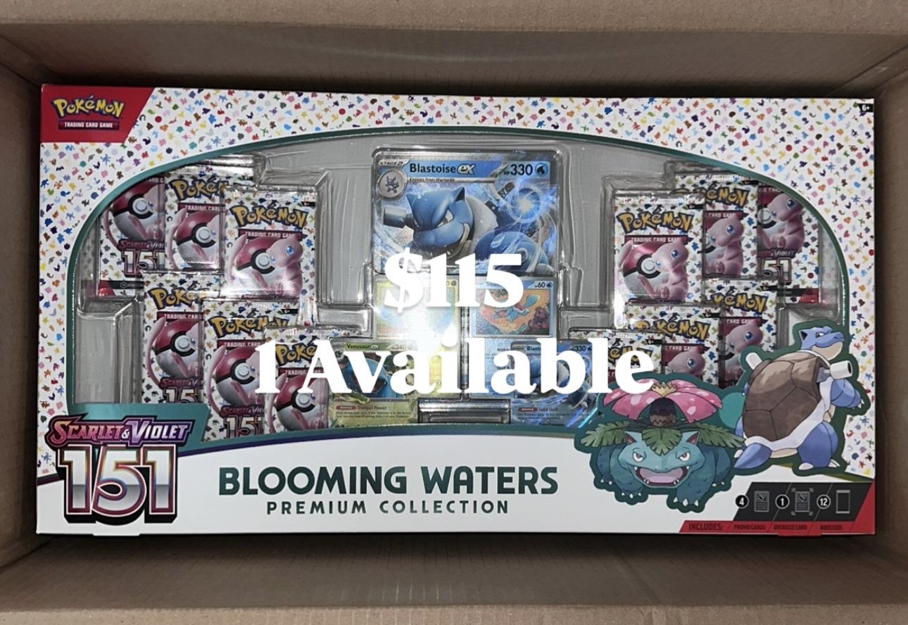 Pokemon 151 Blooming Waters