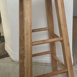 Wooden Barstool 