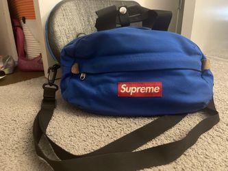 Supreme x Sunbrella 09' Shoulder Bag Royal Blue Purse Classic for