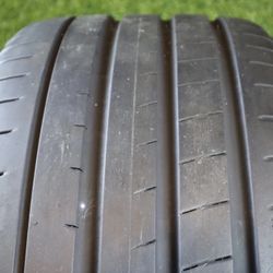 245 45R20 Michelin Latitude Sport 3 Run Flat 75% Tread 6/32 103W SKU 25078