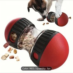 1pc Adjustable Treat Dispenser Toy For Dogs