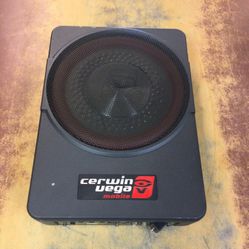 Cerwin Vega Vpas10 10” 550W Under Seat Powered Amplifier 
