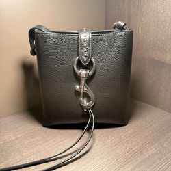Rebecca Minkoff Megan Mini Feed Studded Bag With Strap