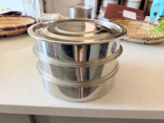 Stainless Steel Stackable Sprouting Trays with Lid