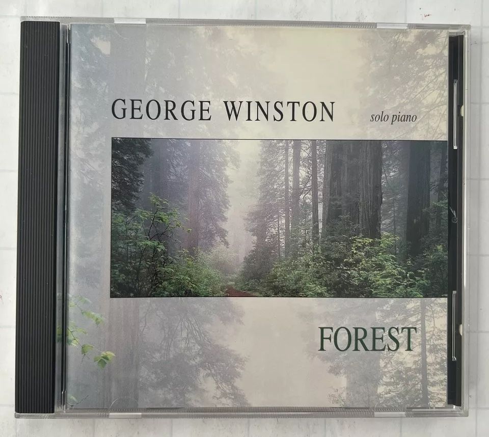 Forest by George Winston CD Oct 1994 Windham Hill Records Solo Piano Music