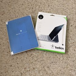 iPad Air Belkin Bluetooth Keyboard And OEM Smart Cover