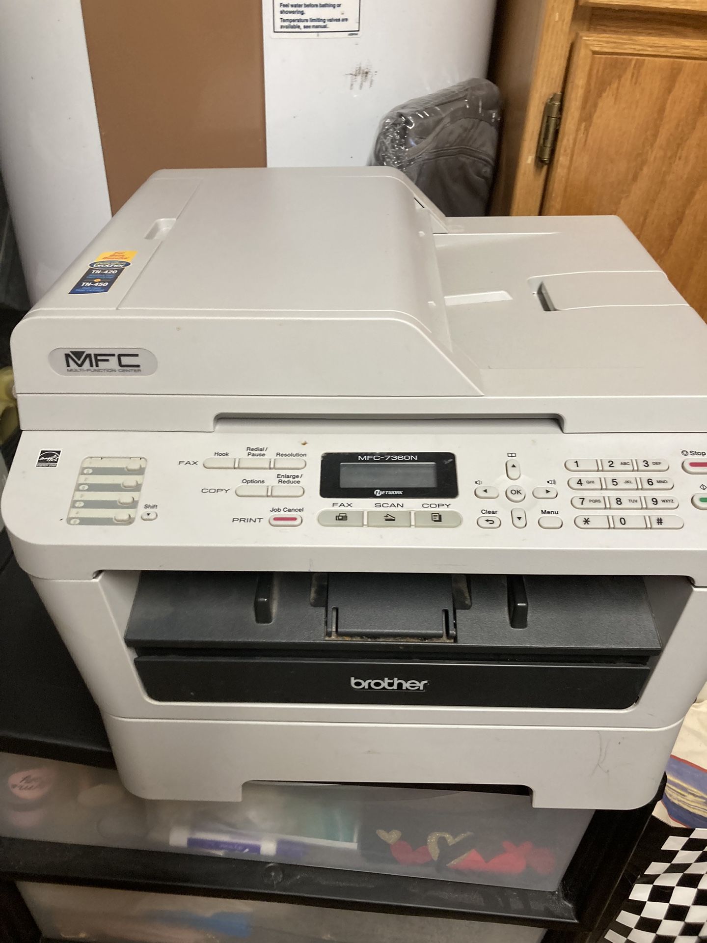 Brother Printer Fax Scanner Copy Machine