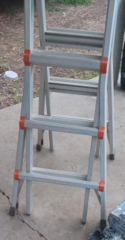 Little Giant Classic Model 17 Aluminum Multi-Position Ladder (Type 1A - 300 lb)