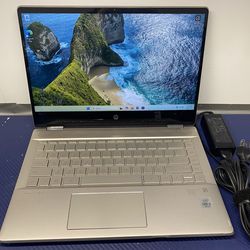 HP 14M-DH1003DX PAVILION X360 14" TOUCH-SCREEN I5 - 8GB - 256GB SSD