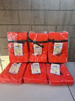Flowt ak-1 type ll life jacket vest 6 pack brand new