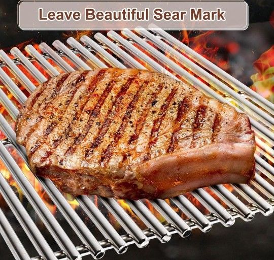 Stainless Steel Cooking Grates for Weber Genesis 300 Series