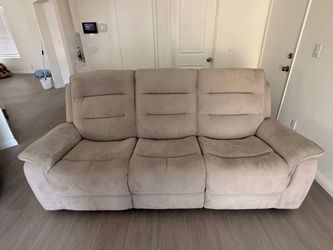 Couch and recliner
