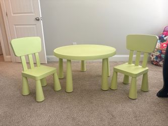 IKEA kids table and chairs