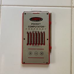 Lobeco Pocket Computador. Circa 1970