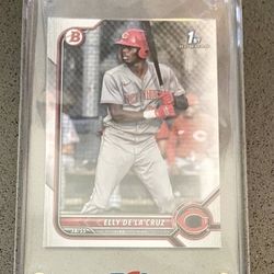 2022 Elly De La Cruz 1st Bowman Rookie Card 