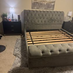 only bed frame not the mattress or box springs!!!!