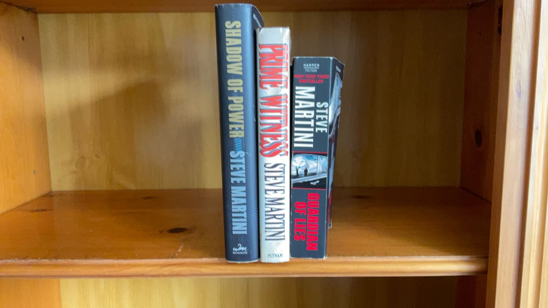 Three Steve Martini Books