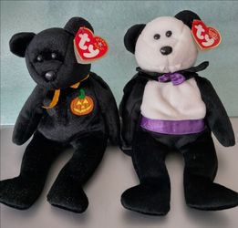 Halloween Ty Beanie Babies Set Of 2 🎃