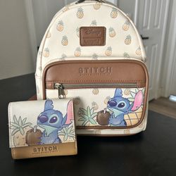 Lounge Fly Disney Backpack, And Wallet
