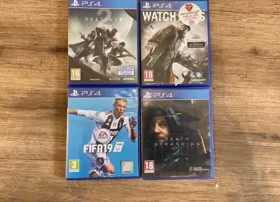 PS4 Console W/ Games