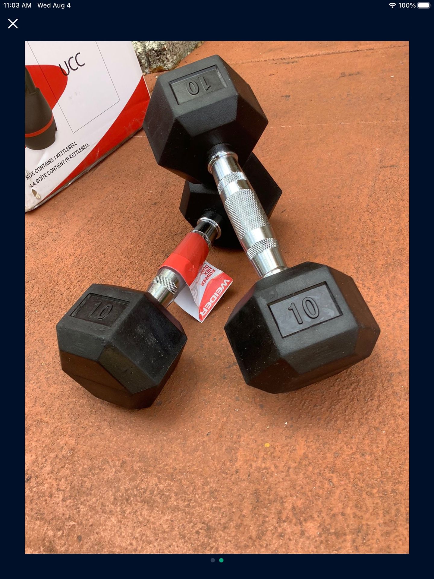 10.lbs X 2 Dumbbell Set