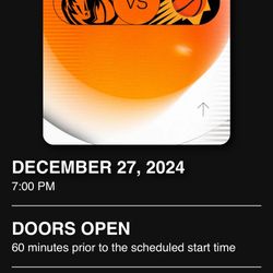 Suns Vs Mavericks Dec 27 250 Each