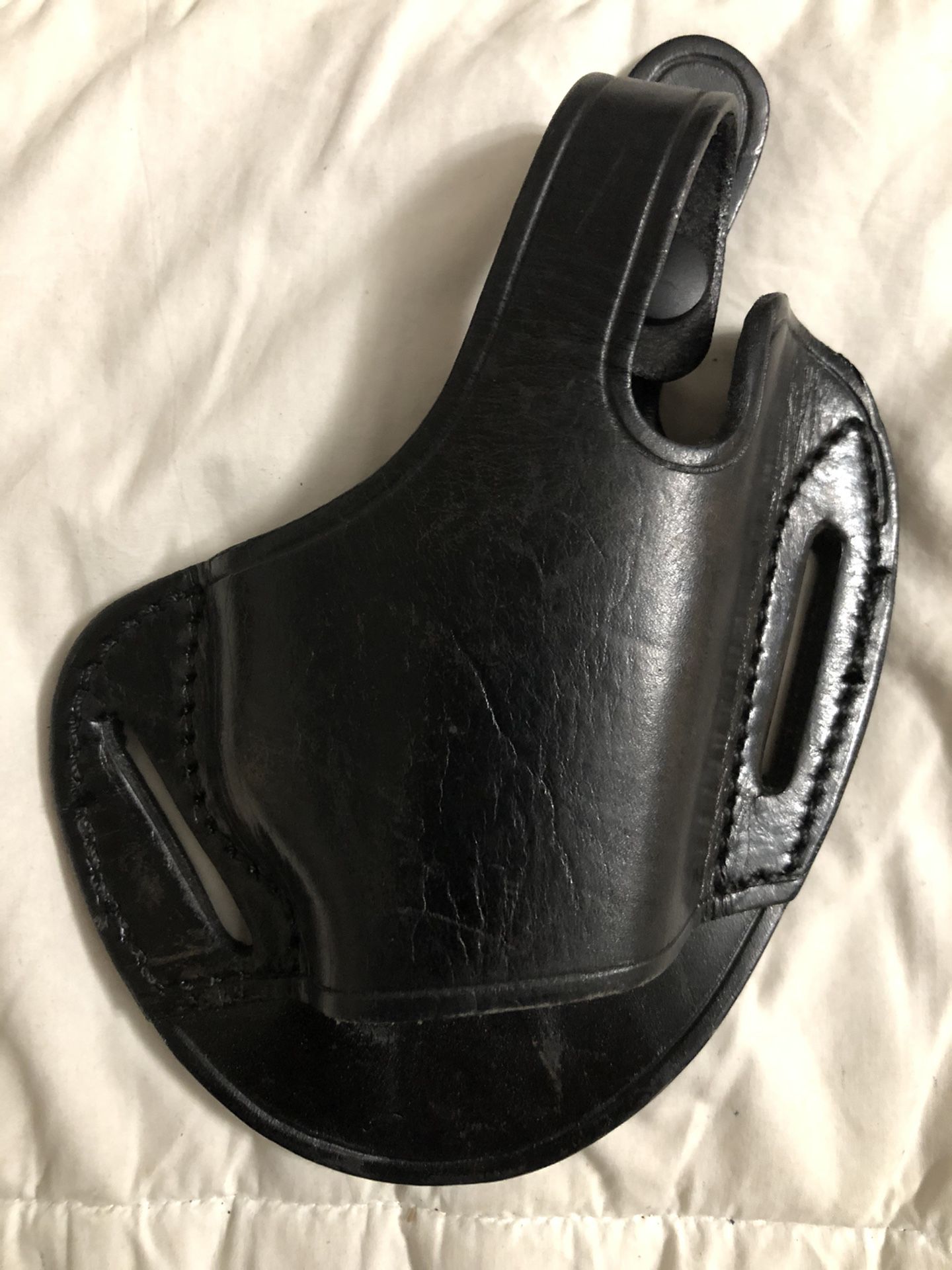 Safety Speed Beretta 92 Leather Holster & 38 Cal Revolver Holster