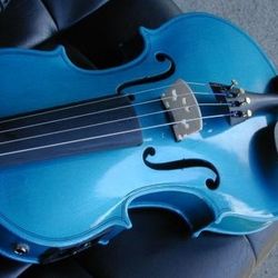 Turquie Blue (Country Blues) Violin EQ 4,5 String Perform King