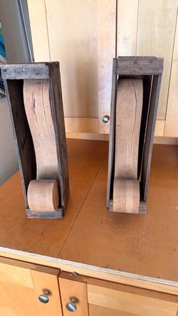 Hand crafted vintage corbels