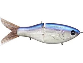 White And Blue Glide Bait