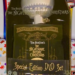 'NECA' Nightmare Before Christmas - Special Edition DVD Set - w/Nightlight - Sealed
