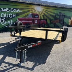 Trailer Tandem Axle 7x16