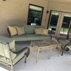 Sunbrella Custom Cushion Replacement, Refurbish Outdoor Furniture, Patio Furniture Makeover 