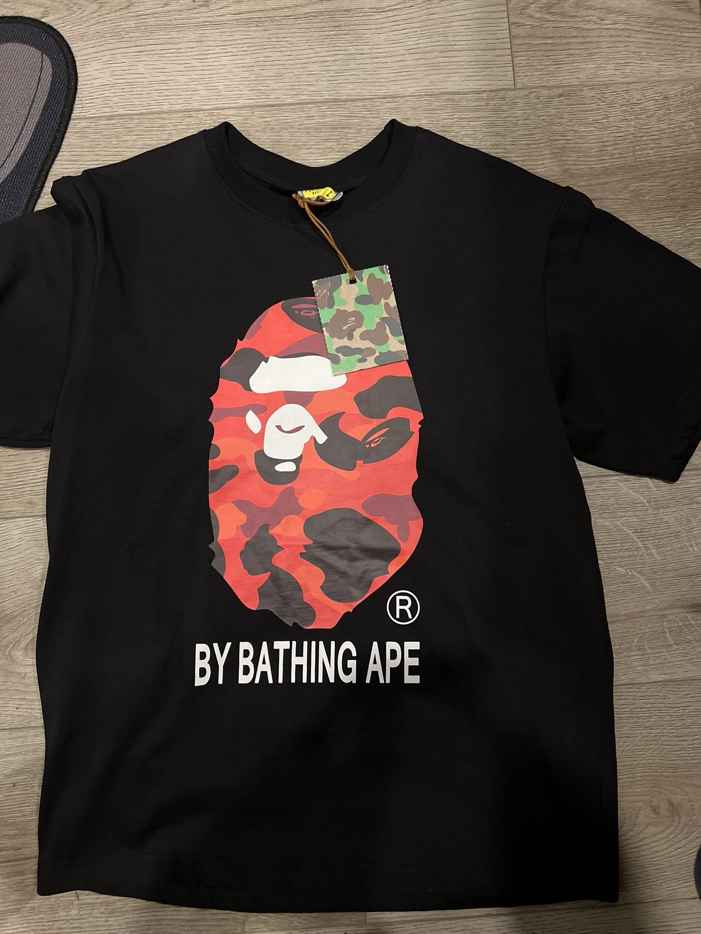 BAPE RED CAMO TEE