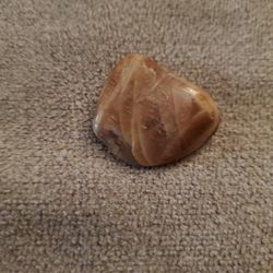 Brownish and whitish crystal