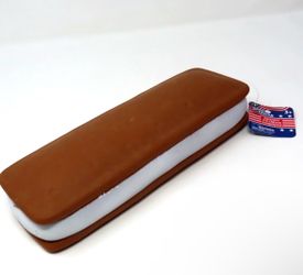 Sunny Days Jumbo Ice Cream Sandwich Squishy Squeezy Sensory Toy Fidget NEW