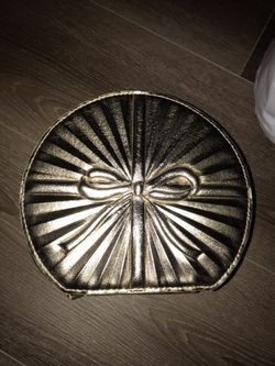 Bath & BodyWorks Festive MakeUp/Essentials Bag With Mirror