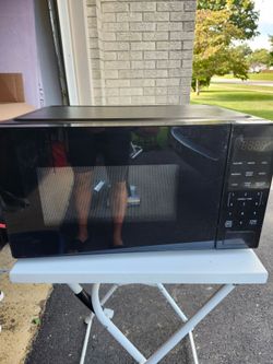Walmart 1000W Countertop Microwave Oven Black Tested Working
