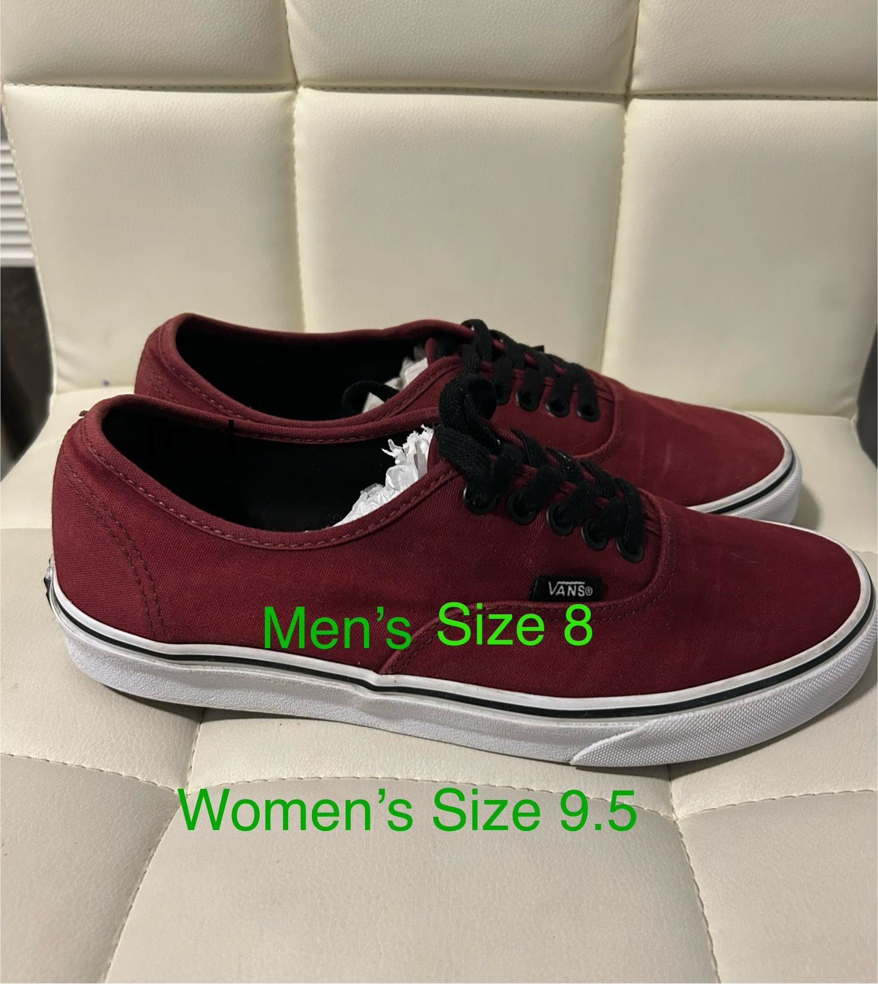 Vans Shoes $20 Perfect Condition