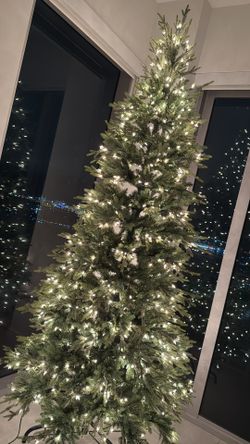 Viral Slim Balsam Pre Lit Home Depot Christmas Tree