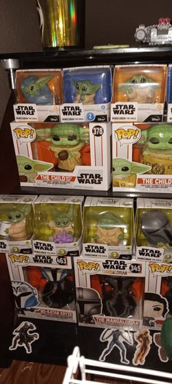 Grogu Pop Dolls And Starwars Pop Dolls. Star Wars Collectables And Other Random Pop Dolls. Also Have Variety Of Nerf Guns, Way To Many