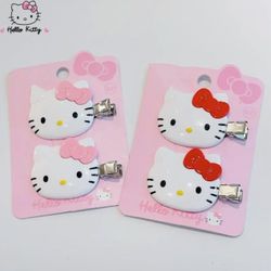 Hello Kitty- Hair Clips