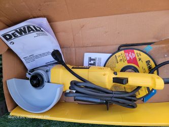DEWALT  Angle Grinder In Box