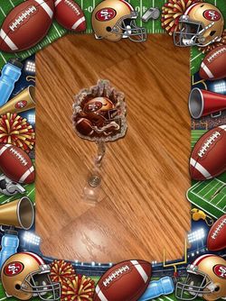 San Francisco 49ers Retractable Badge Reel