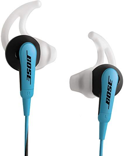 Bose SoundSport In-Ear Wired Headphones- Blue MINT!