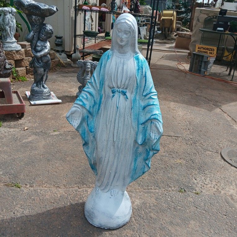 33" Tall Virgin Mary