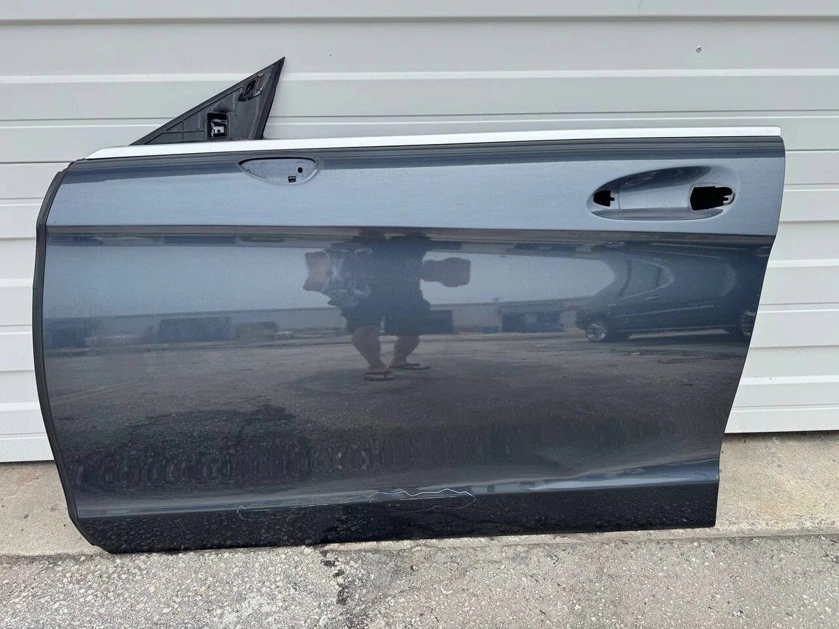 12-18 Mercedes W218 CLS550 Front Left Side Exterior Door Shell OEM