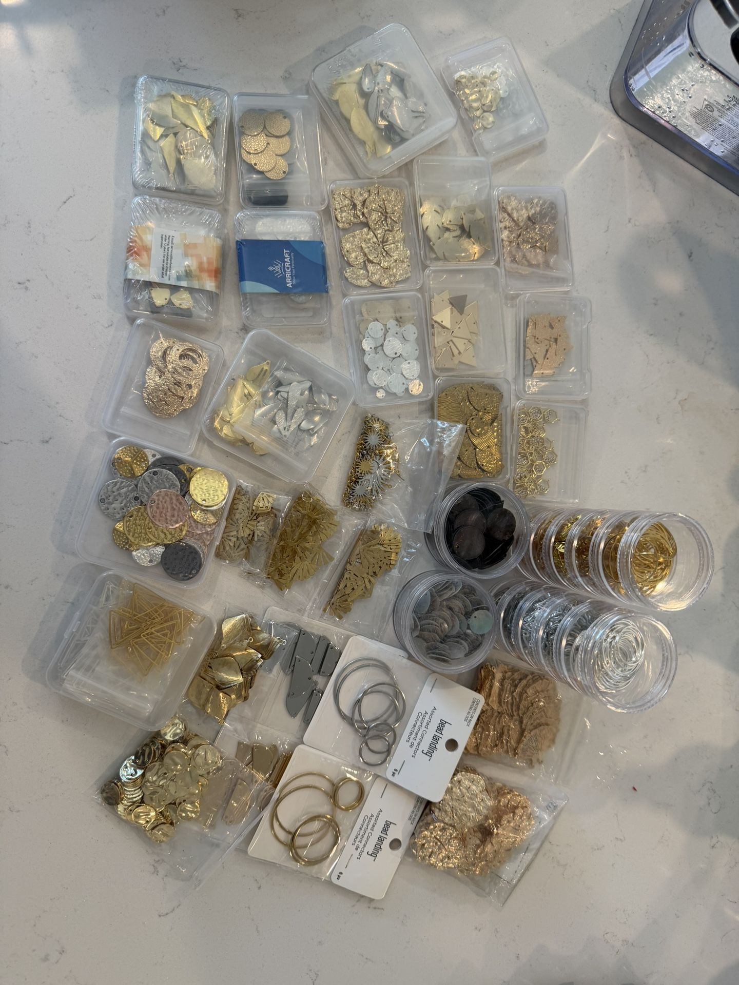 HUGE Lot Of Beautiful DIY Earring Charms For Jewelry Crafts