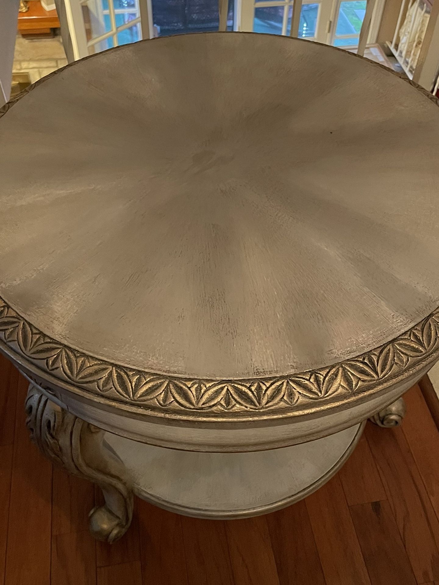 Real Oak Antique Side Table